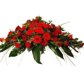 Cuscino Funebre Rosso