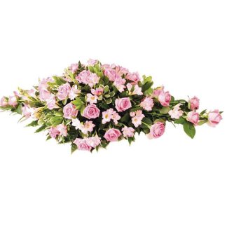 Cuscino Funebre Rosa